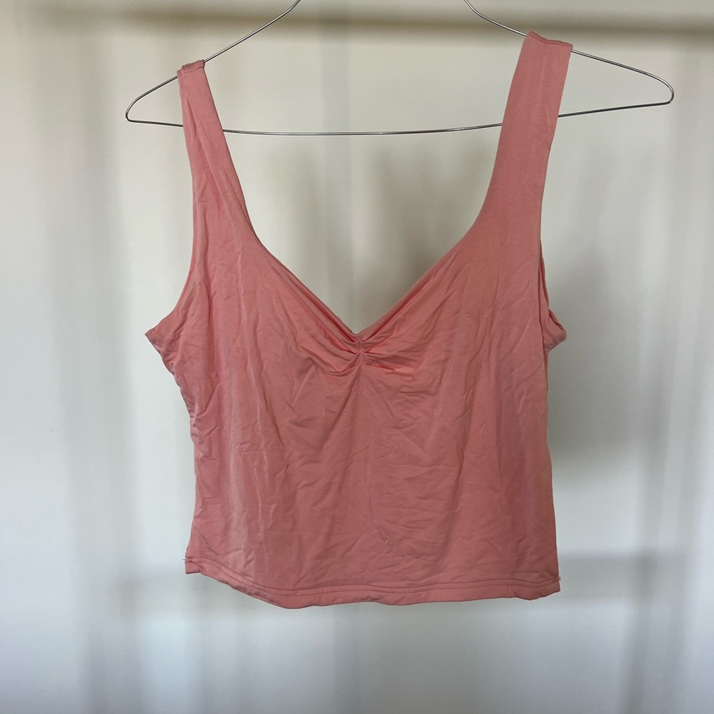 Pink Sleeveless Top